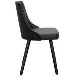 Paris Prix Lot De 2 Chaises Scandinave "Cargo" 79cm Noir