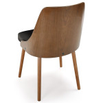 Paris Prix Lot De 2 Chaises Scandinave "Cargo" 79cm Noisette & Noir