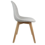 Paris Prix Lot De 2 Chaises Scandinave "Osaka" 87cm Gris