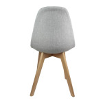 Paris Prix Lot De 2 Chaises Scandinave "Osaka" 87cm Gris