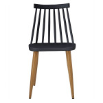 Paris Prix Lot De 2 Chaises Scandinaves "Estelle" 77cm Noir