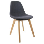 Paris Prix Lot De 2 Chaises Scandinaves "Pilta" 87cm Noir