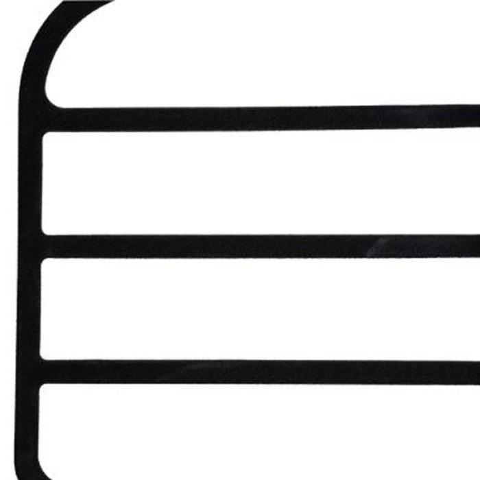 Paris Prix Lot De 2 Cintres Feutrine "4 Pantalons" 45cm Noir