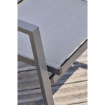 Paris Prix Lot De 2 Fauteuils De Jardin Empilables "Floride" 86cm Gris Anthracite