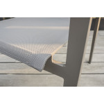Paris Prix Lot De 2 Fauteuils De Jardin Empilables "Zahara" 84cm Taupe