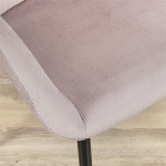 Paris Prix Lot De 2 Fauteuils Design "Giulia" 85cm Rose