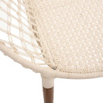 Paris Prix Lot De 2 Fauteuils Design "Manguier" 90cm Blanc