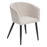 Paris Prix Lot De 2 Fauteuils Design "Marlo" 76cm Beige