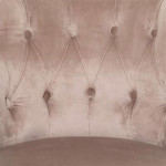Paris Prix Lot De 2 Fauteuils En Velours "Crapaud" 72cm Taupe
