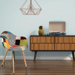Paris Prix Lot De 2 Fauteuils "Patchwork" 85cm Multicolore