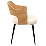 Paris Prix Lot De 2 Fauteuils Scandinaves "Loki" 76cm Blanc
