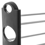 Paris Prix Lot De 2 Rack à Chaussures "Clipsables" 62cm Noir