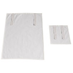 paris prix Lot de 2 Rideaux pour Lit Enfant Cabane "Noah" Beige