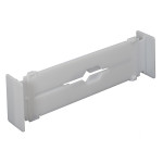 Paris Prix Lot De 2 Séparateurs De Tiroir "Extensible" 32cm Blanc