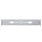 Paris Prix Lot De 2 Séparateurs De Tiroir "Extensible" 32cm Blanc