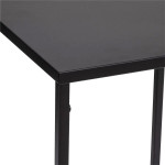 Paris Prix Lot De 2 Tables à Café Design "Gota" 74cm Noir