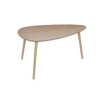 Paris Prix Lot De 2 Tables Basses Gigognes "Mileo" 98cm Beige