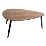 Paris Prix Lot De 2 Tables Basses Gigognes "Mileo" 98cm Naturel