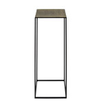 Paris Prix Lot De 2 Tables D'Appoint Design "Mirage" 90cm Noir