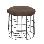 Paris Prix Lot De 2 Tables D'Appoint Gigognes "Aude" 38cm Marron