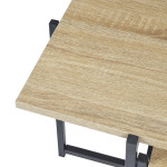 Paris Prix Lot De 2 Tables Gigognes "Loka" 40cm Naturel