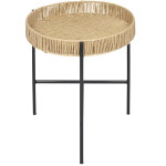 Paris Prix Lot De 2 Tables Gigognes "Pampa" 42cm Naturel