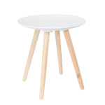 Paris Prix Lot De 2 Tables Gigognes "Sanda" 49cm Blanc