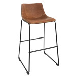 Paris Prix Lot De 2 Tabourets De Bar "Indus" 93cm Marron