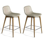 paris prix Lot de 2 Tabourets de Bar "Jordi" 93cm Naturel