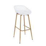 Paris Prix Lot De 2 Tabourets De Bar "Malaga" 88cm Blanc