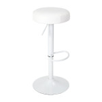 Paris Prix Lot De 2 Tabourets De Bar "Mumford" 63-83cm Blanc