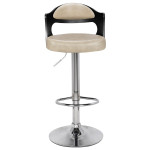 Paris Prix Lot De 2 Tabourets De Bar "Omina" 90-110cm Crème