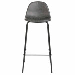 Paris Prix Lot De 2 Tabourets De Bar "Vladi" 95cm Gris