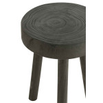 Paris Prix Lot De 2 Tabourets En Bois "Jenny" 56cm Noir
