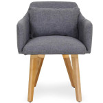Paris Prix Lot De 20 Fauteuils Design "Alan" 70cm Gris Clair