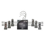 paris prix Lot de 3 Cintres en Métal "Pinces" 30cm Gris