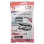 Paris Prix Lot De 3 Sacs De Rangement "Air Roll" 70cm Blanc