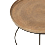 Paris Prix Lot De 3 Tables Basses Gigognes "Bano" 80cm Rouille