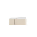Paris Prix Lot De 3 Tables Basses "Nordland" 92cm Beige