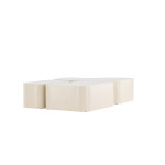 Paris Prix Lot De 3 Tables Basses "Nordland" 92cm Beige