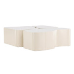 paris prix Lot de 3 Tables Basses "Nordland" 92cm Beige