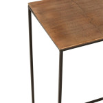 Paris Prix Lot De 3 Tables D'Appoint Gigognes "Bano" 66cm Rouille