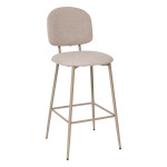 Paris Prix Lot De 4 Chaises De Bar "Kamili" 108cm Beige