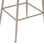 Paris Prix Lot De 4 Chaises De Bar "Kamili" 108cm Beige