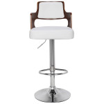 Paris Prix Lot De 4 Chaises De Bar "Paddington" 90-110cm Noisette & Blanc