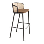 Paris Prix Lot De 4 Chaises De Bar "Sonya" 95cm Marron