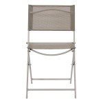Paris Prix Lot De 4 Chaises De Jardin "Elba" 80cm Beige