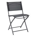 Paris Prix Lot De 4 Chaises De Jardin "Elba" 80cm Gris