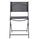 Paris Prix Lot De 4 Chaises De Jardin "Elba" 80cm Gris