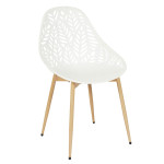 Paris Prix Lot De 4 Chaises De Jardin "Lucena" 83cm Blanc